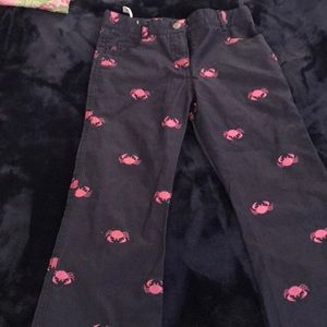 Lily Pulitzer girls Crab pants